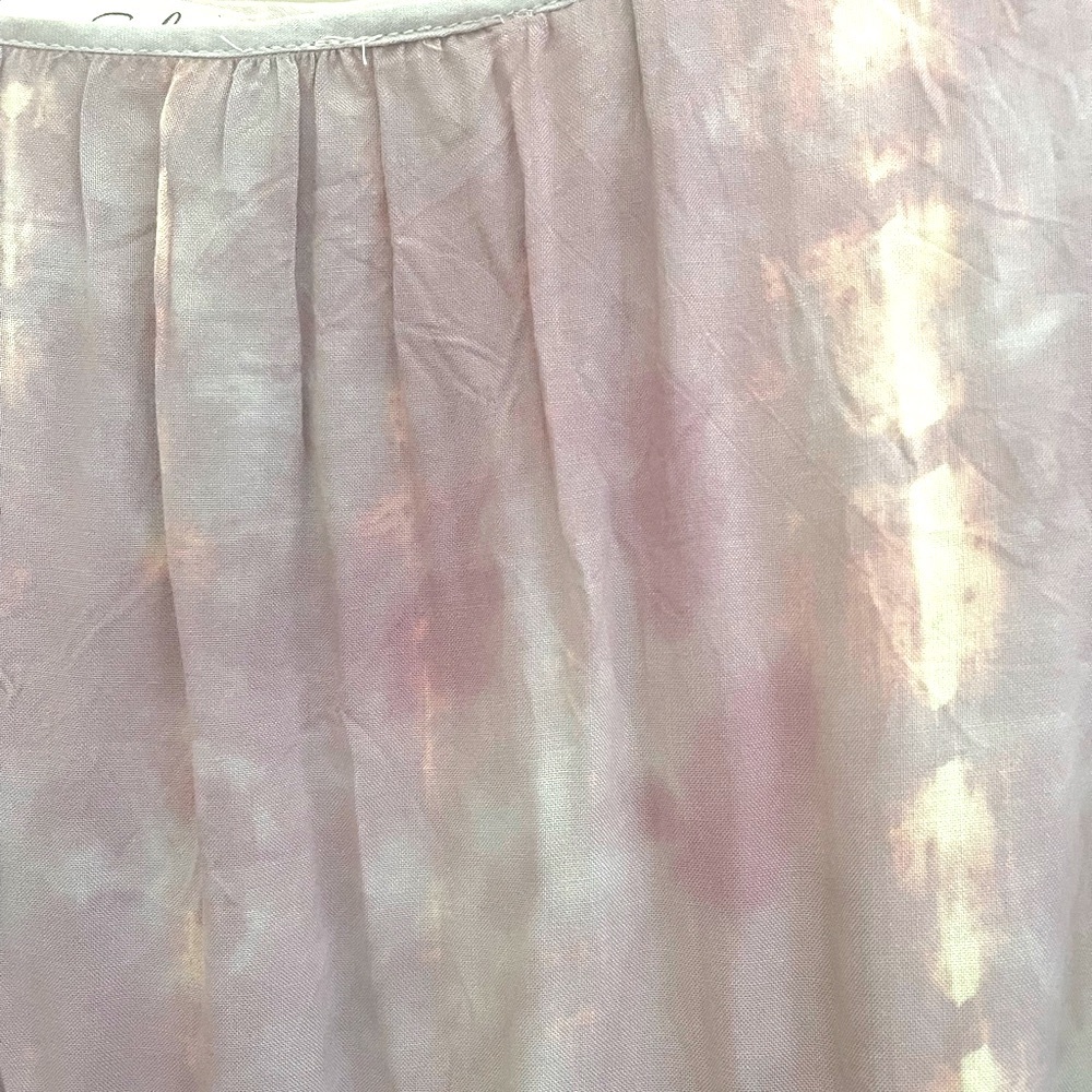 Easel Tie Dye Oversized Butterfly Sleeves Dress Size M - Picture 3 of 4